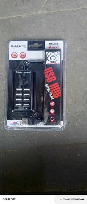 P-1702 8 Port Usb 2.0 Hub