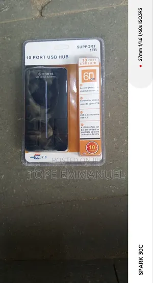 10-Port Usb 2.0 Hub