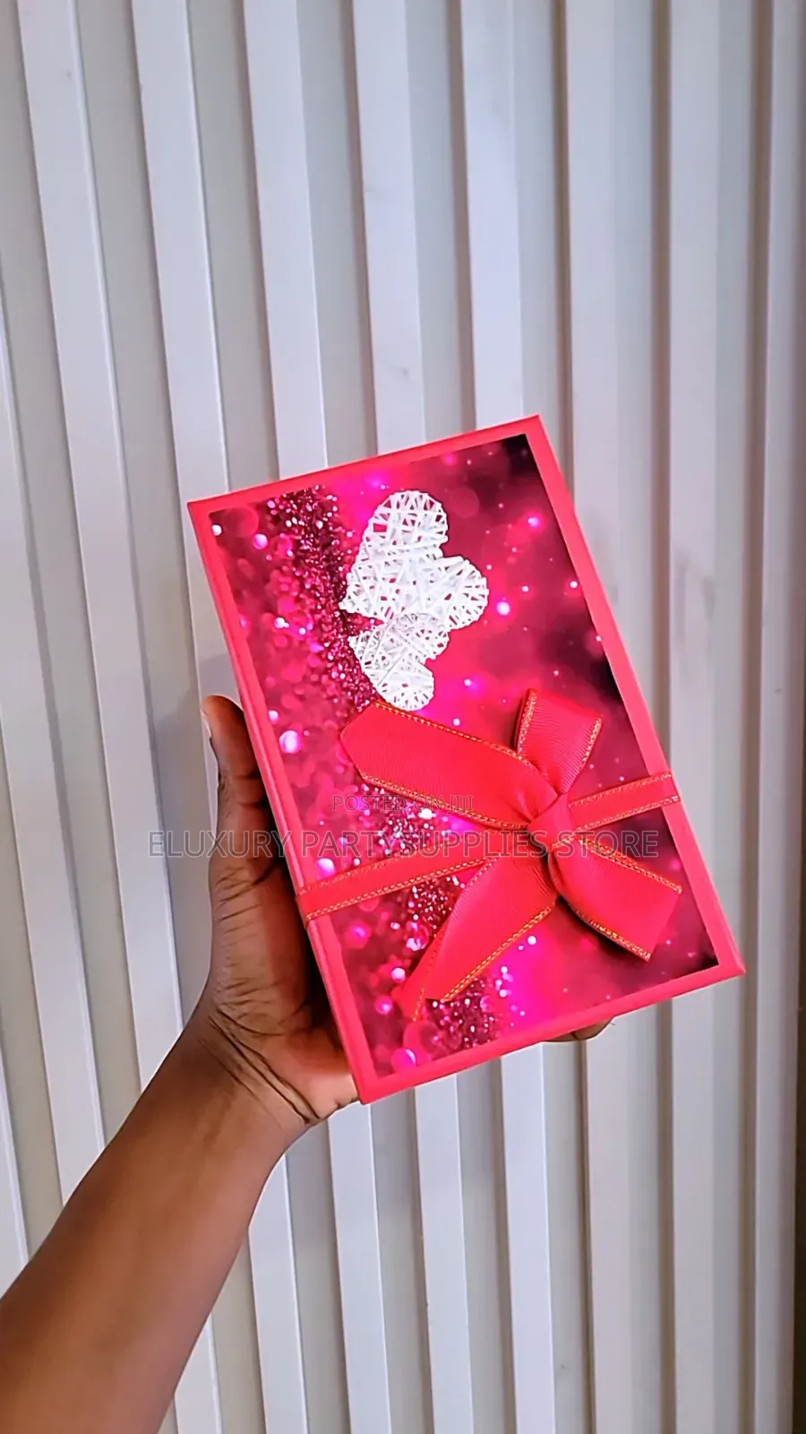 Red Floral Gift Box Set