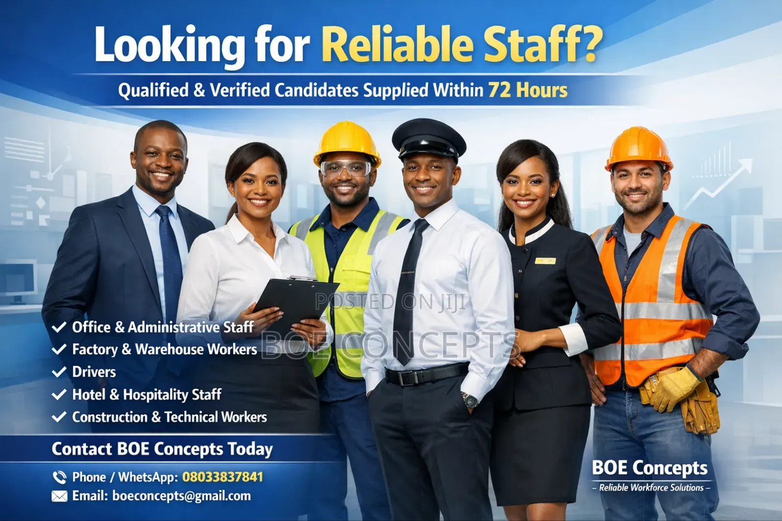 Recruit Your New Staff Through Boe Concepts