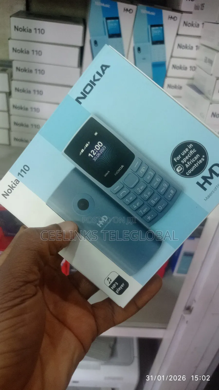 New Nokia 110 Blue
