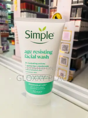 Simple Age Resisting Facial Wash (New Packaging)