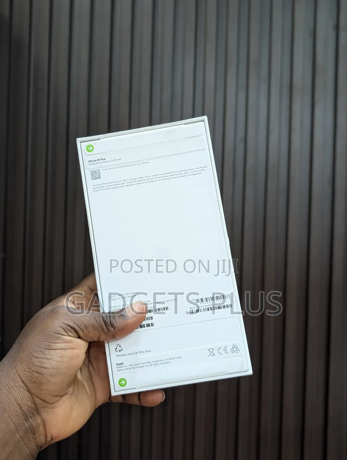 New Apple iPhone 16 Plus 256 GB Green