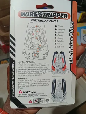 Multifunctional Electrician's Plier or Wire Stripper Tool