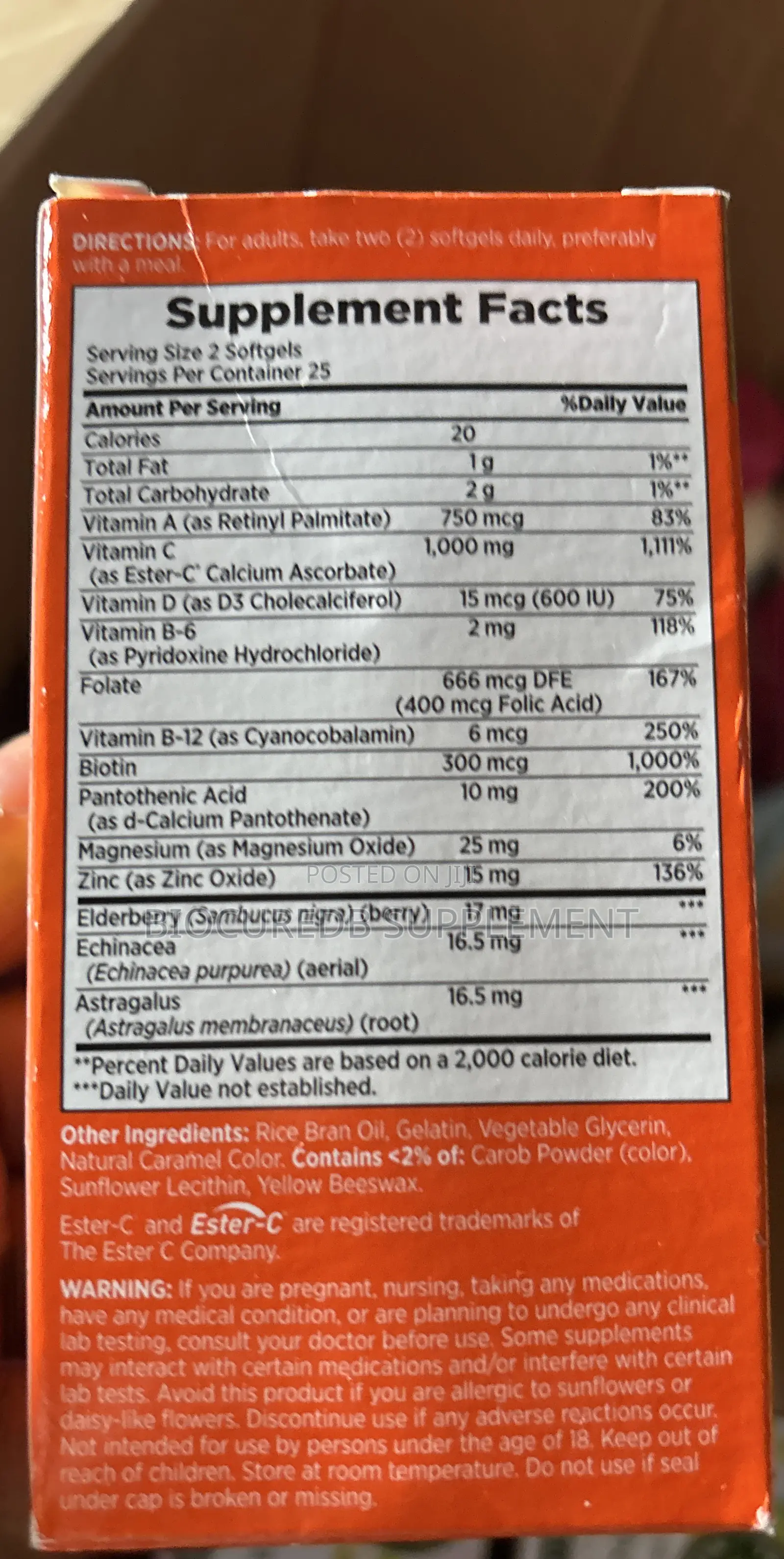 Nature’S Bounty Immune 24hour Vitamin C