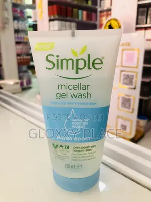 Simple Water Boost Micellar Facial Gel Wash