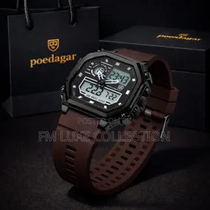 Poedagar Multi-Function Digital Sport Wristwatch