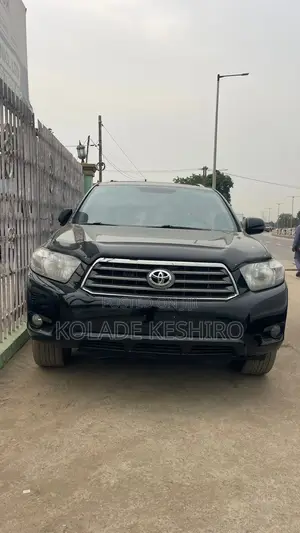 Toyota Highlander 4x4 2008 Black