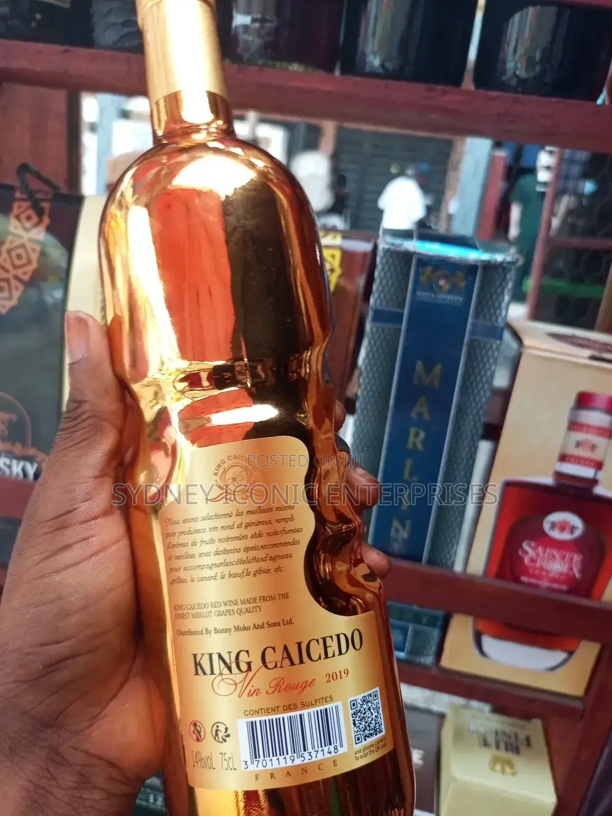 King Caicedo Vin Rouge Red Wine