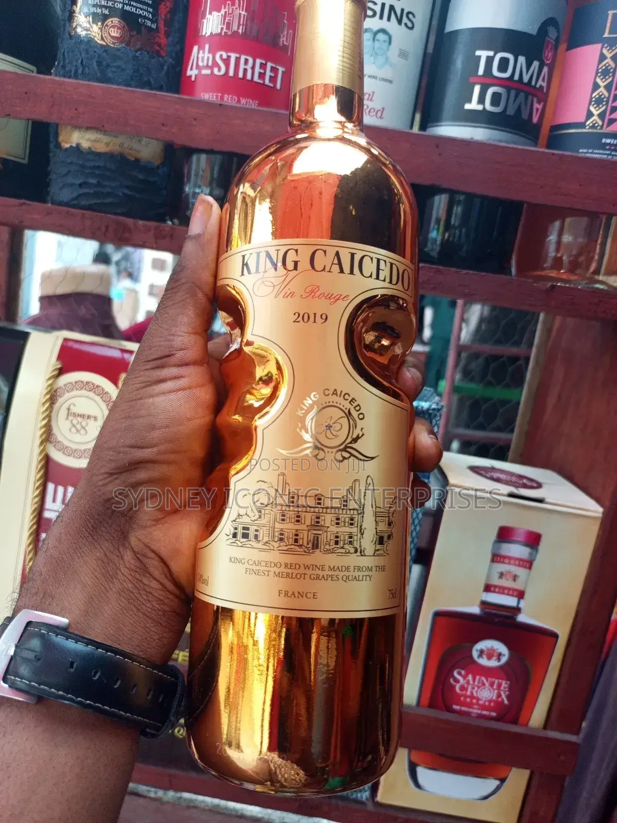 King Caicedo Vin Rouge Red Wine