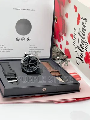 Tomi Double* Leather Watch* 