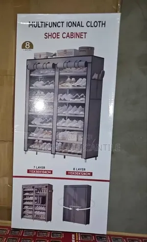 Multifunctional Double Sided Shoe Rack