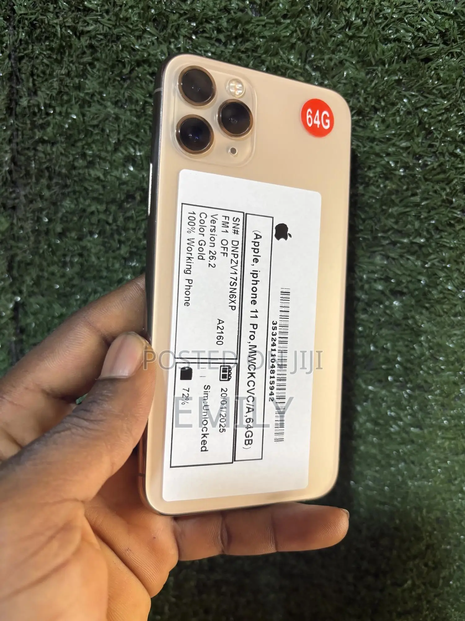 Apple iPhone 11 Pro 64 GB Gold