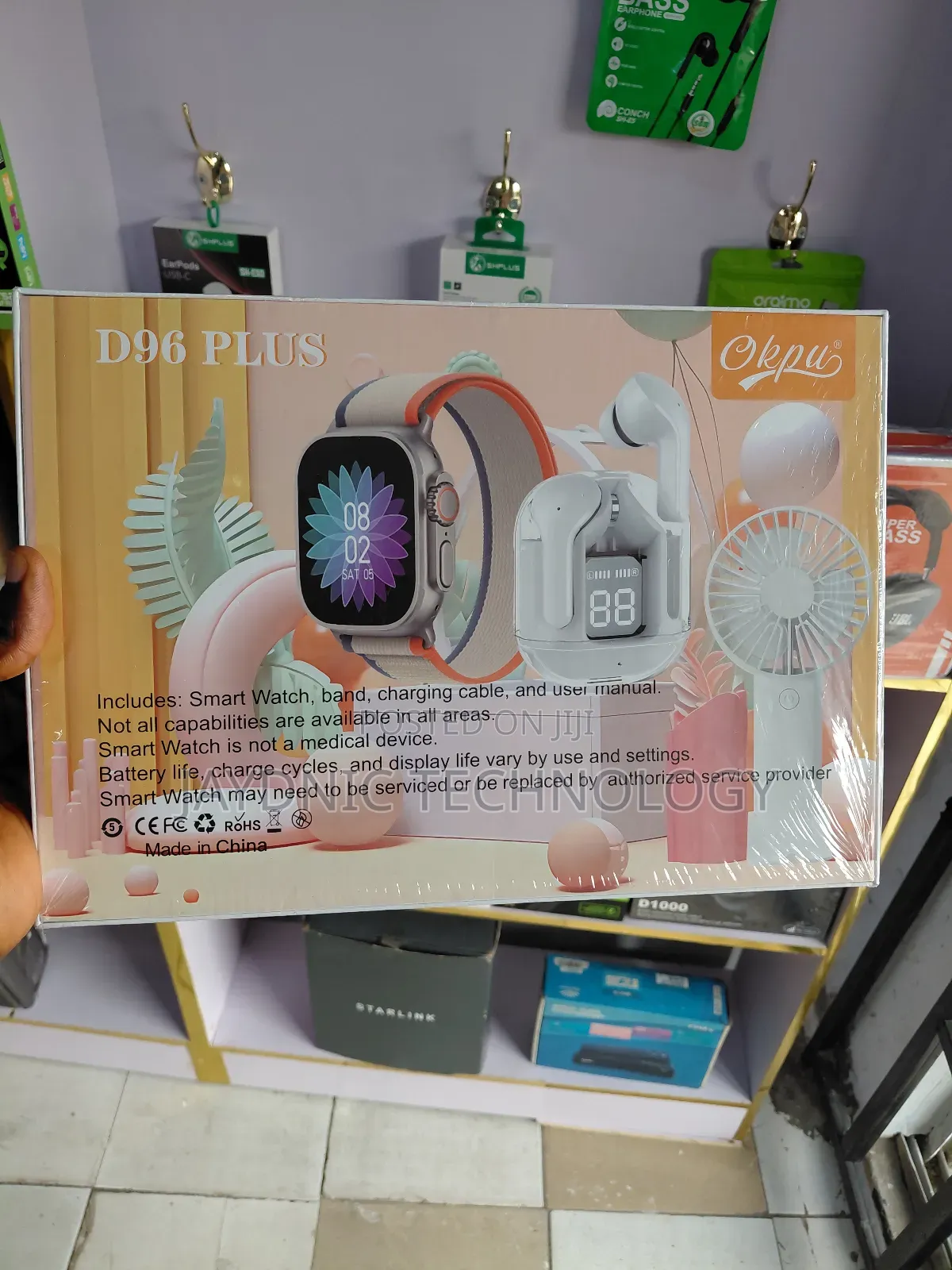 D96 Plus Smartwatch