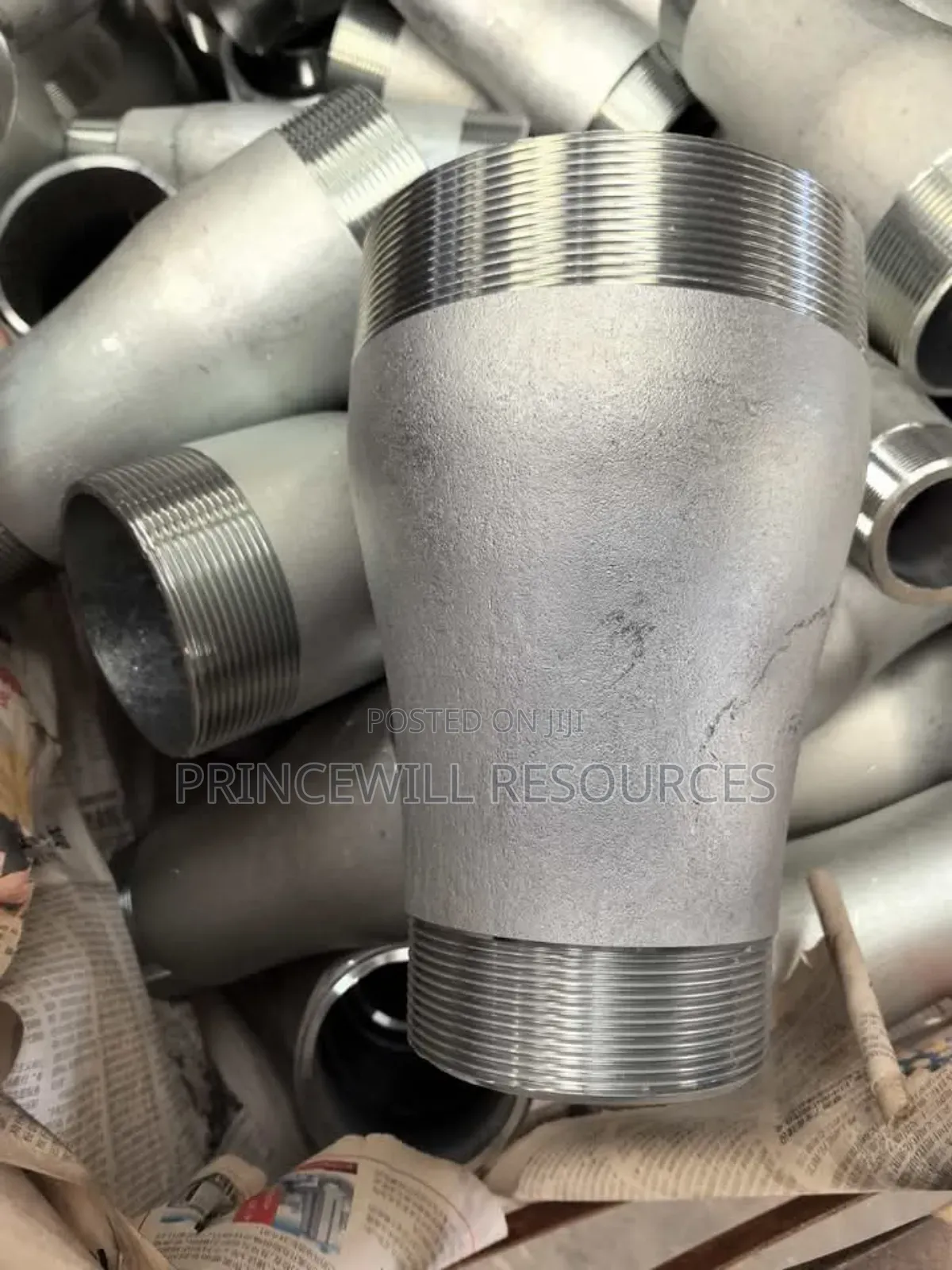 Sewage Nipple for Connector Threaded