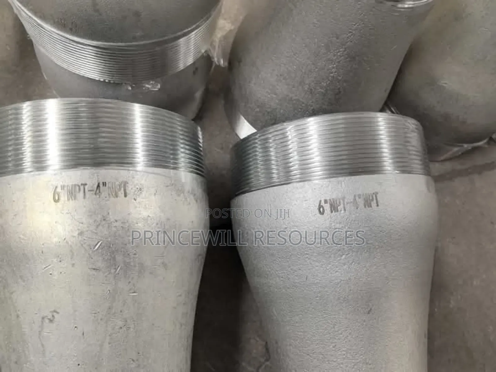 Sewage Nipple for Connector Threaded