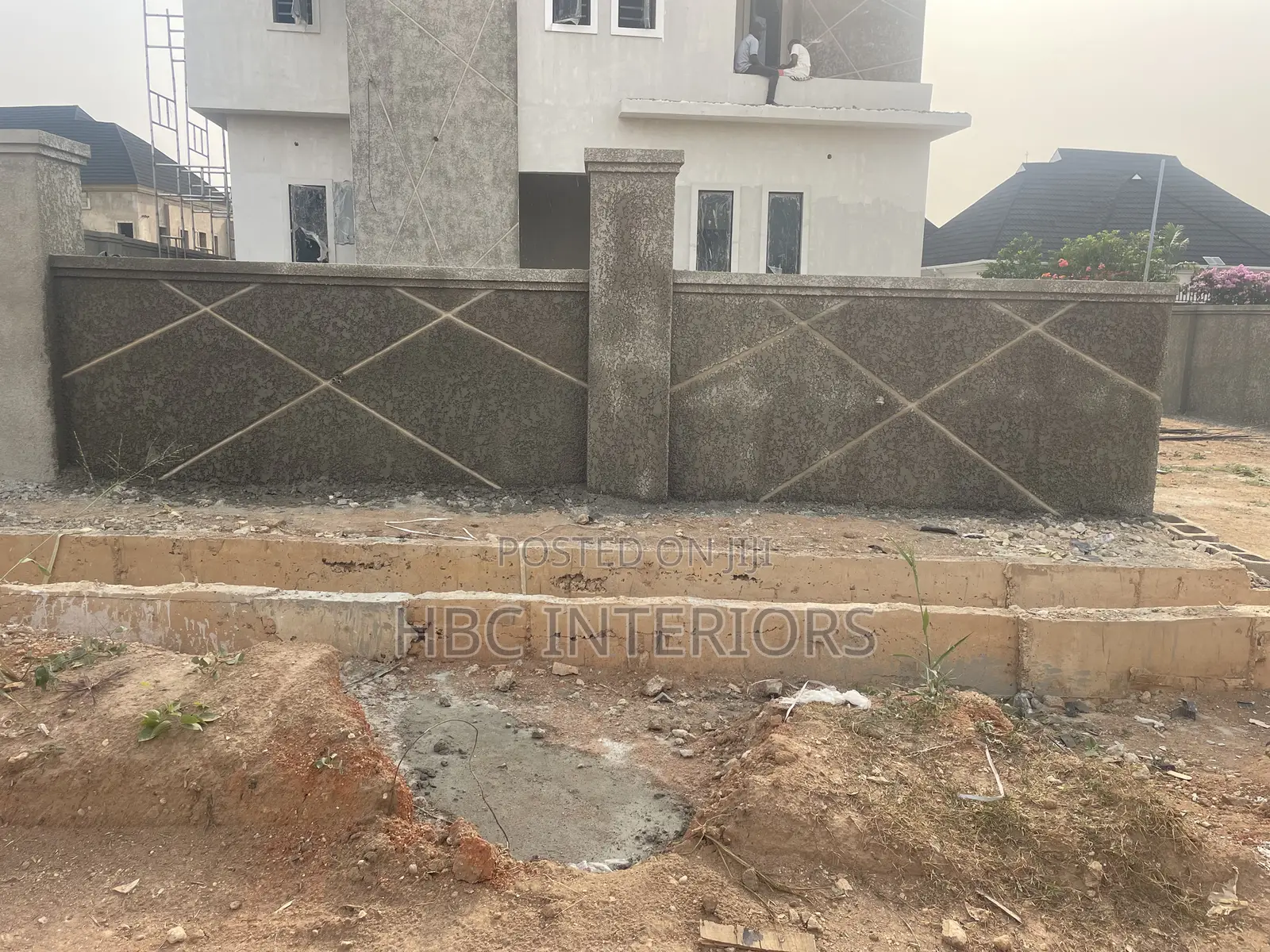 Wall Screeding and Tyrolean Design