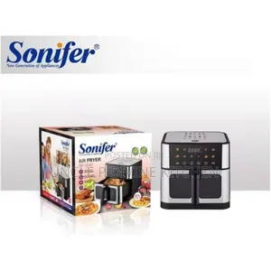 Sonifer Sf1042 Extra Large 10l Digital Air Fryer With Vision Door,