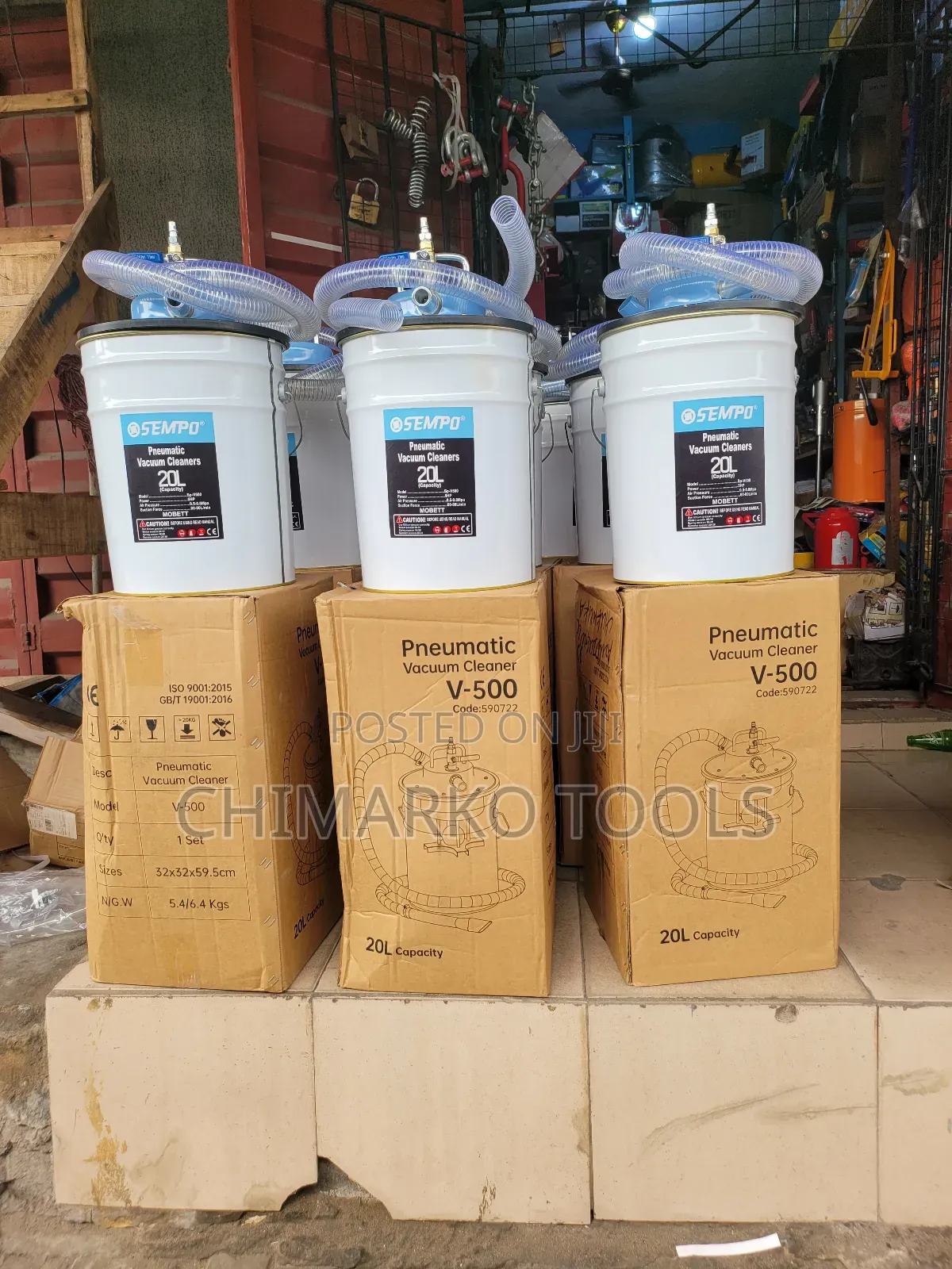 Pneumatic Vacuum Cleaner