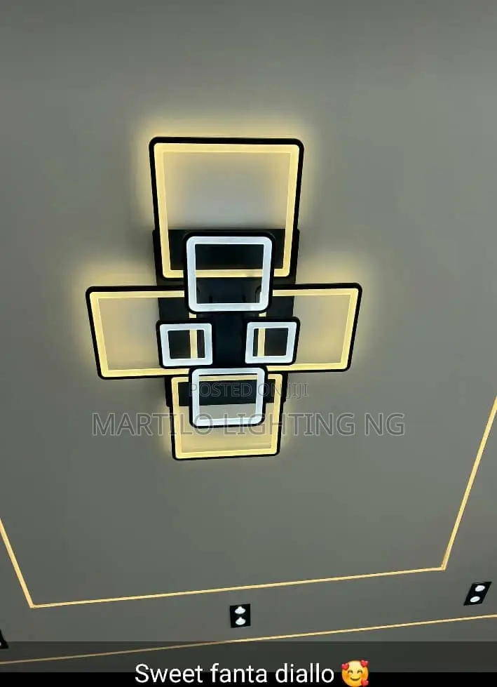 Unique Ceiling Light With Three Beautiful Colors Light