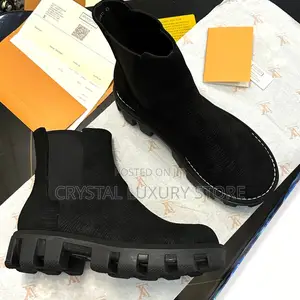 Louis Vuitton Quality Luxury Men Boots