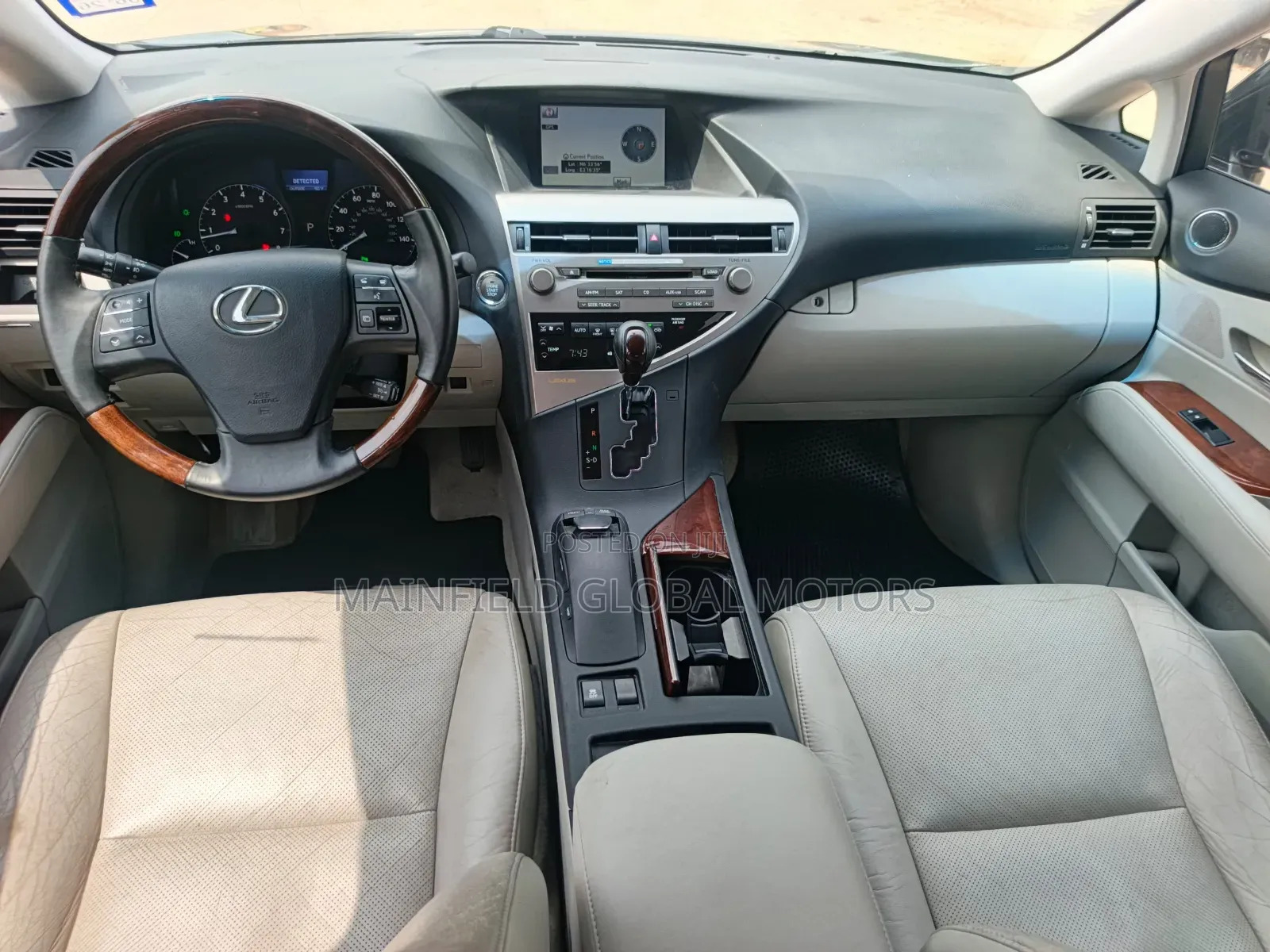 Lexus RX 350 2010 Gray