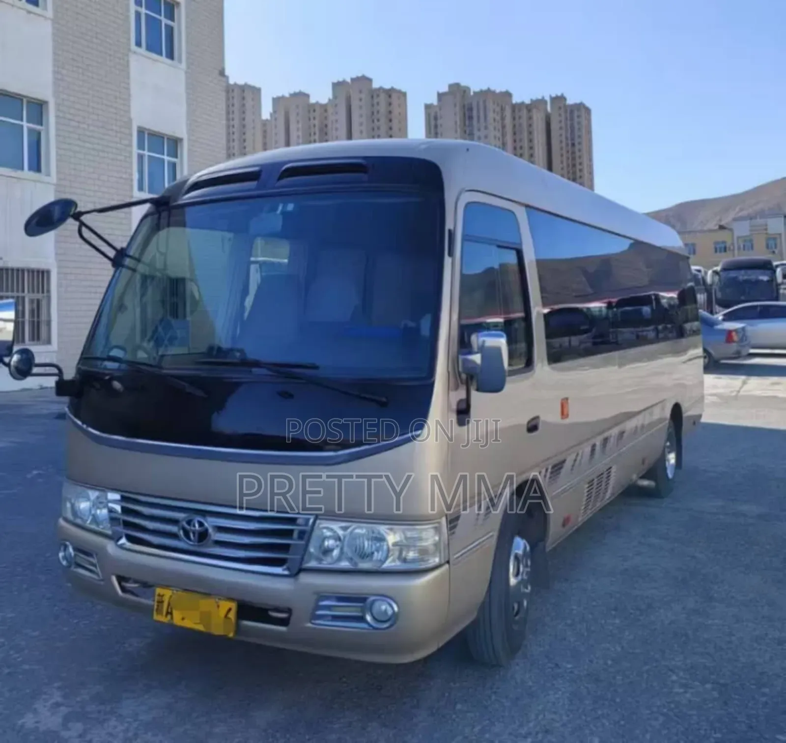 Toyota Coaster 2018 Beige