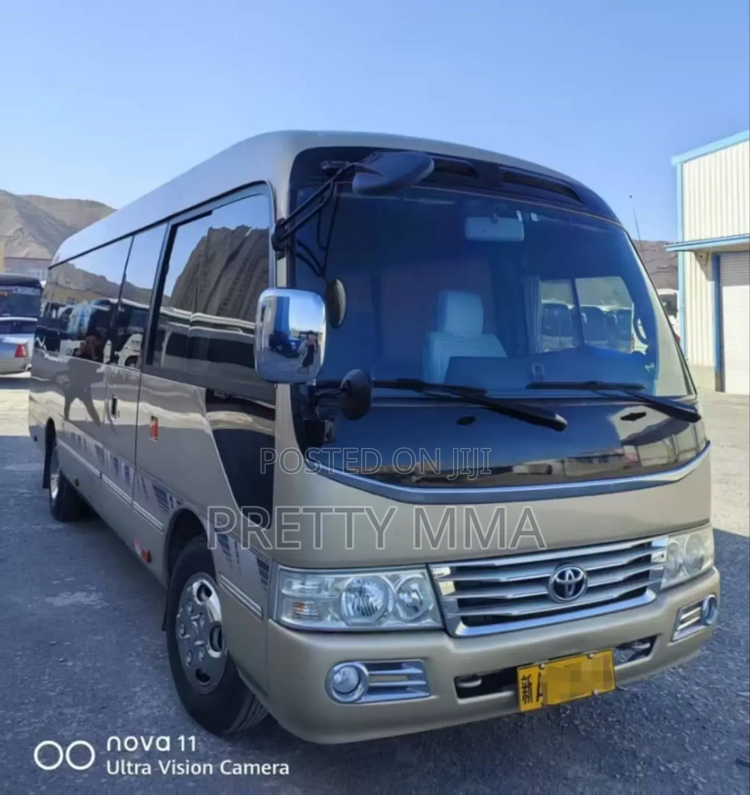 Toyota Coaster 2018 Beige