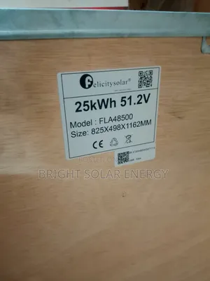 Felicity Solar Lithium Battery 25kwh 51.2v