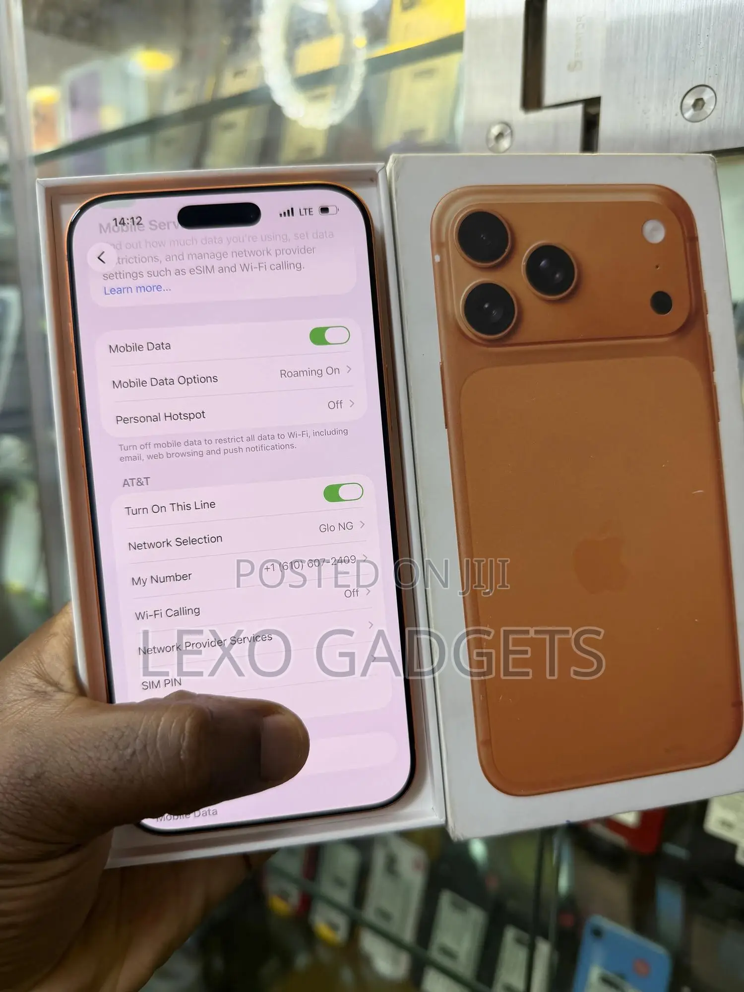 New Apple iPhone 17 Pro Max 256 GB Orange