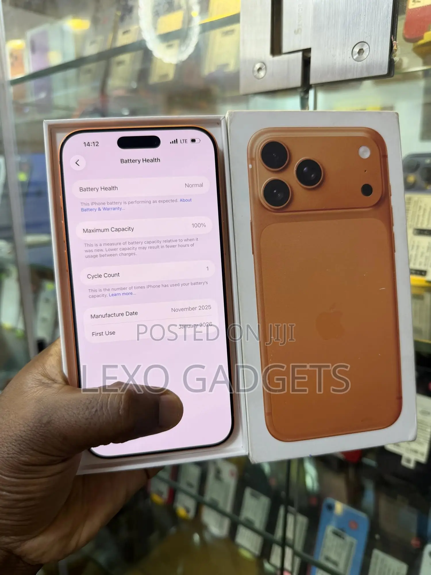 New Apple iPhone 17 Pro Max 256 GB Orange