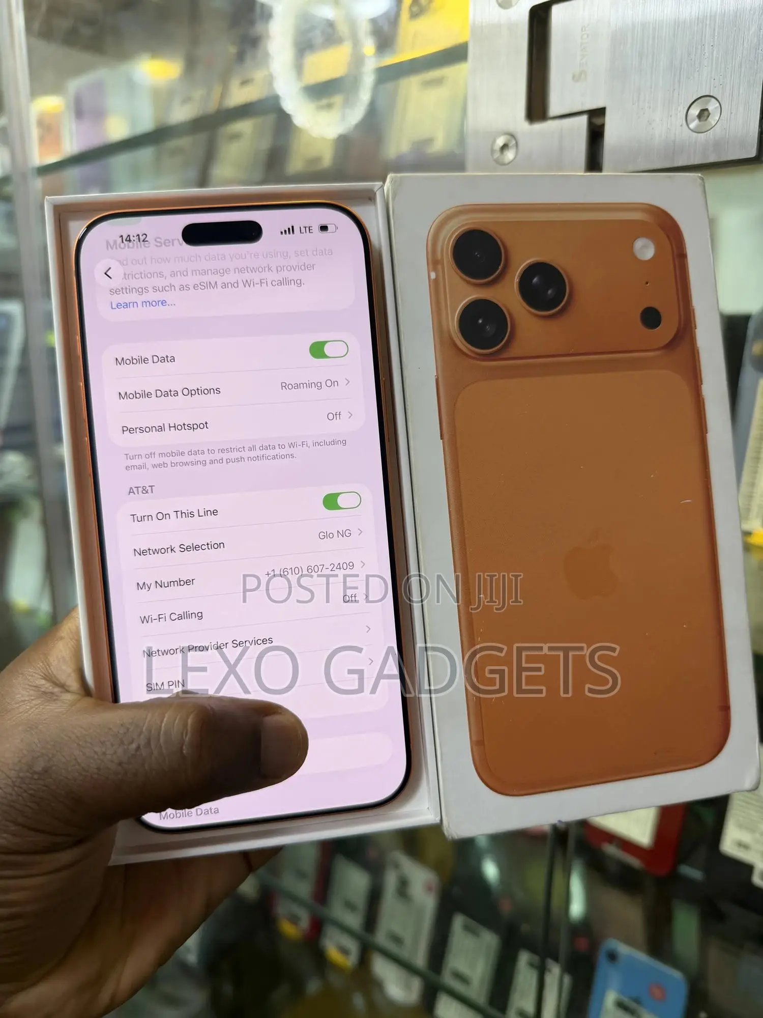 New Apple iPhone 17 Pro Max 256 GB Orange