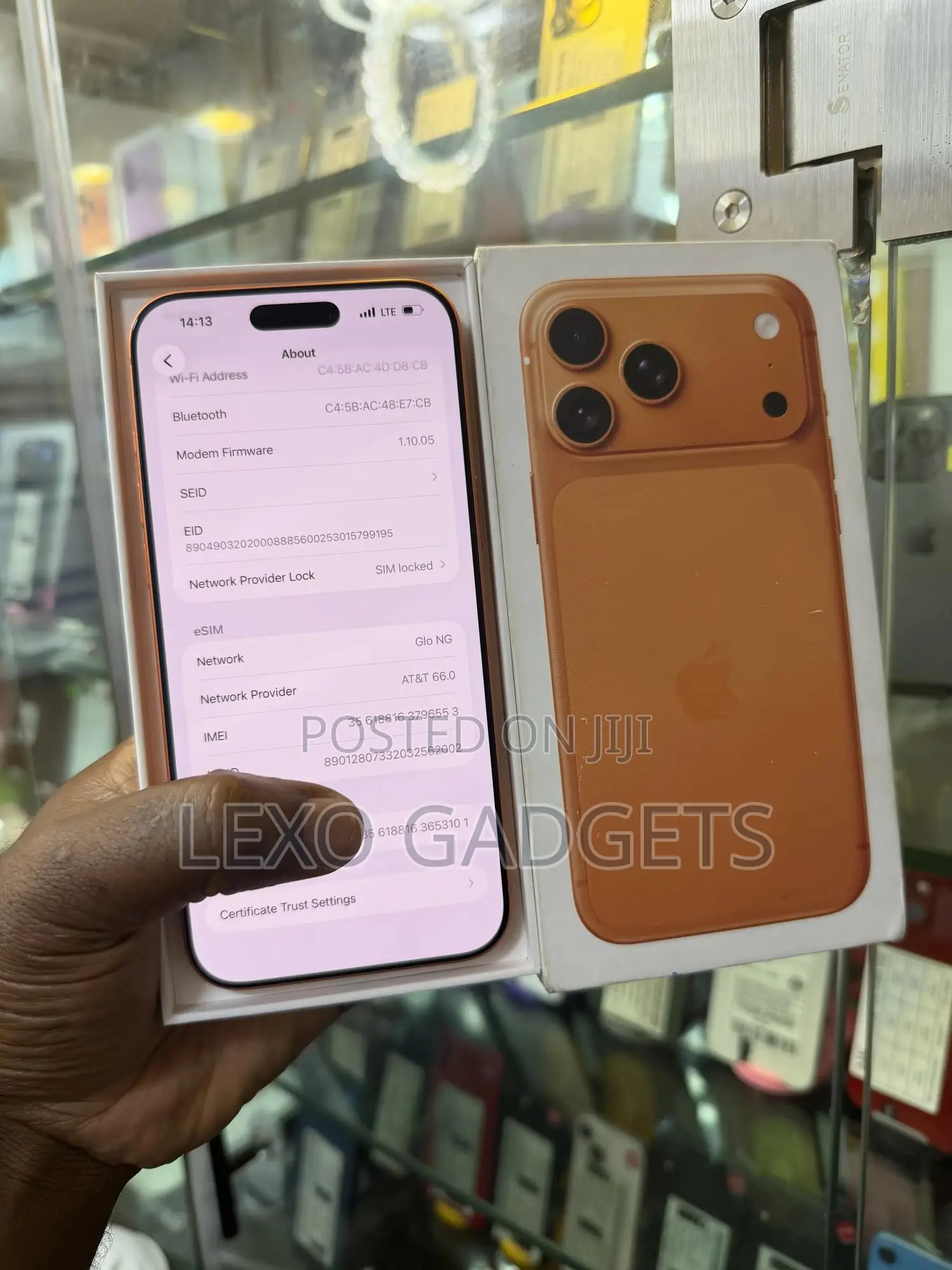 New Apple iPhone 17 Pro Max 256 GB Orange