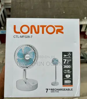 Rechargeable Fan
