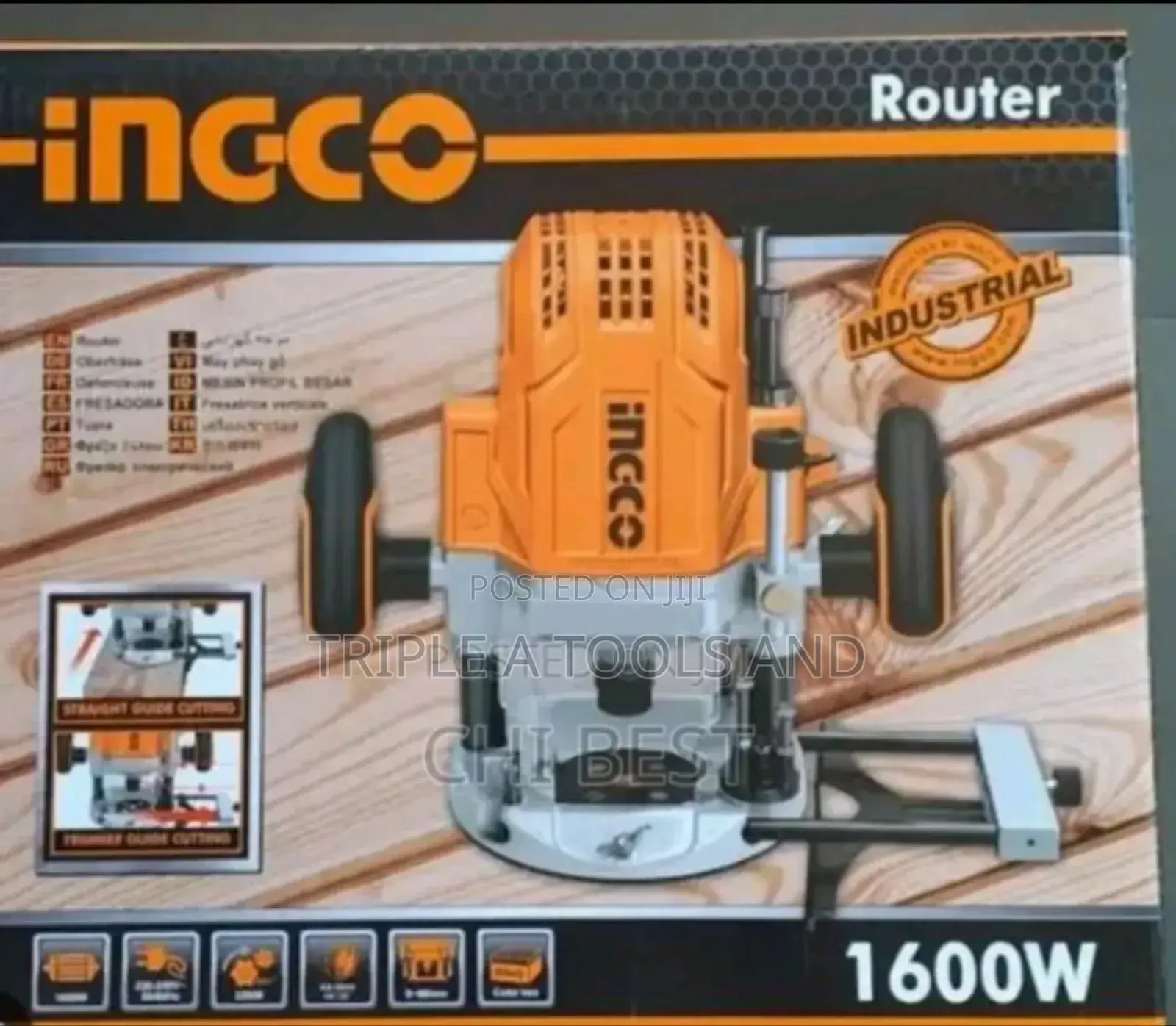 Specification Title: Ingco Rt22008 Electric Router