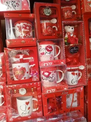 Valentine Cup And Teddy Bear