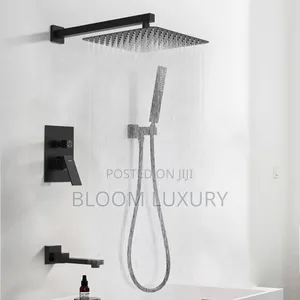 5 Ways Conduit Shower 12" Rose