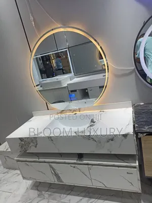 Bathroom Cabinet With Led Mirror