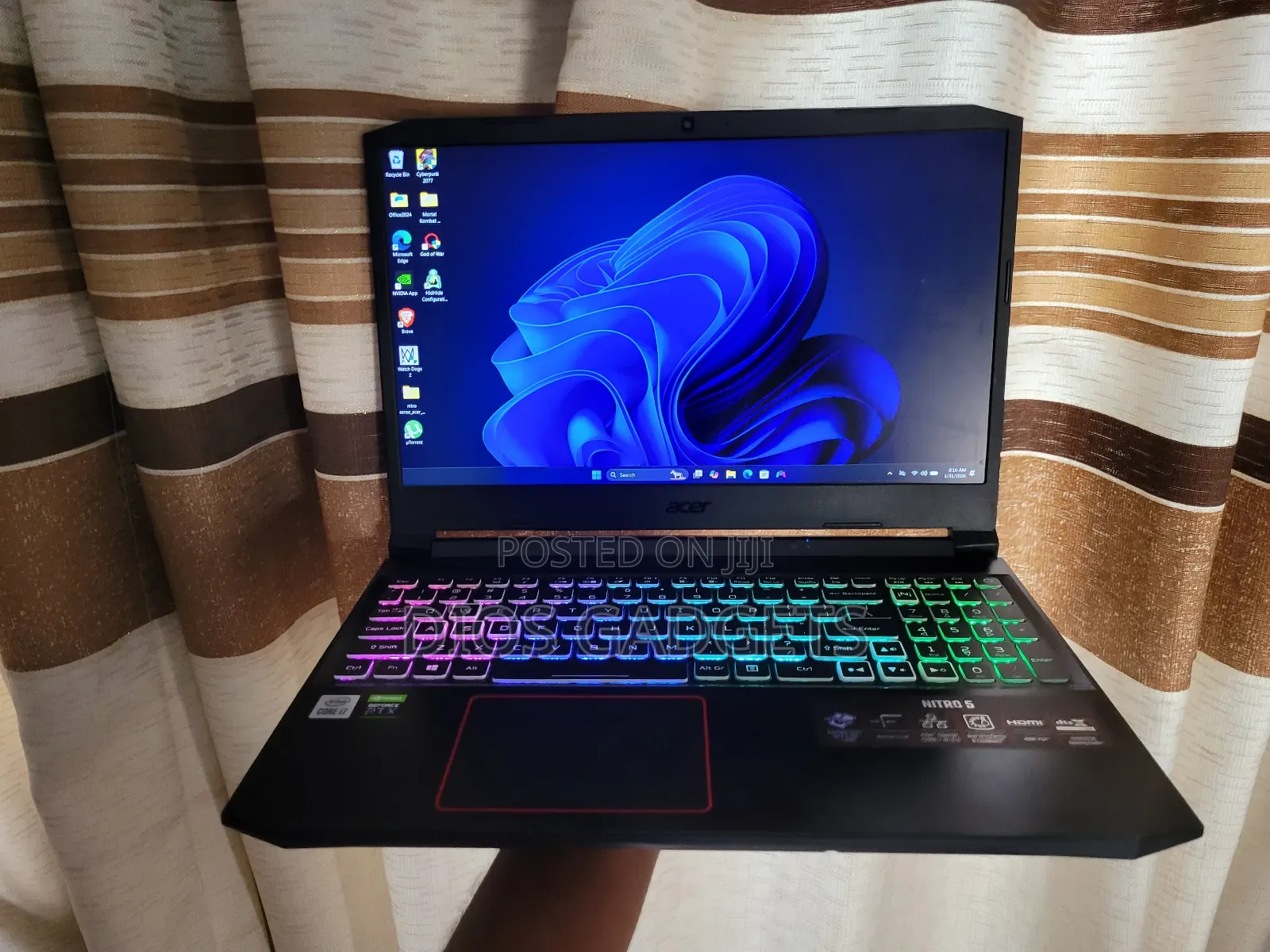 Laptop Acer Nitro 5 16GB Intel Core I7 SSD 1T