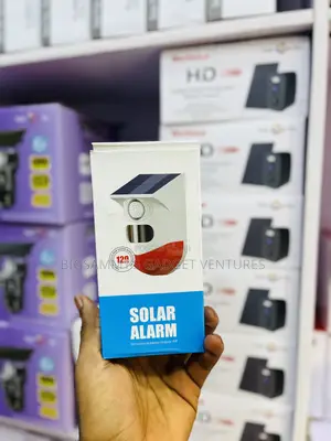 Outdoor And Indoor Solar Alarm System