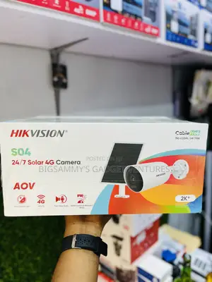 Hikvision S04 24/7 Solar 4g Outdoor Camera