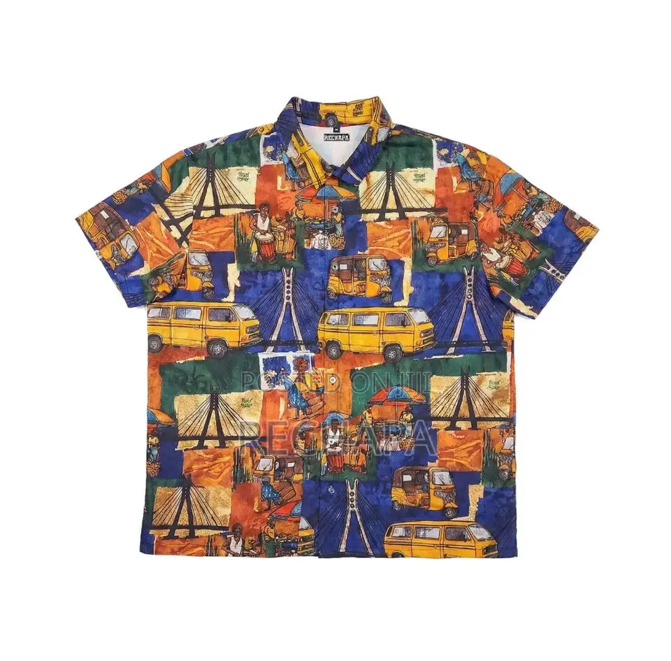 Rtuts Gidi Pattern Silk Shirt- Limited Edition