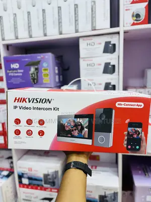 7" Touch Screen Hikvision Ip Video Intercom Kit