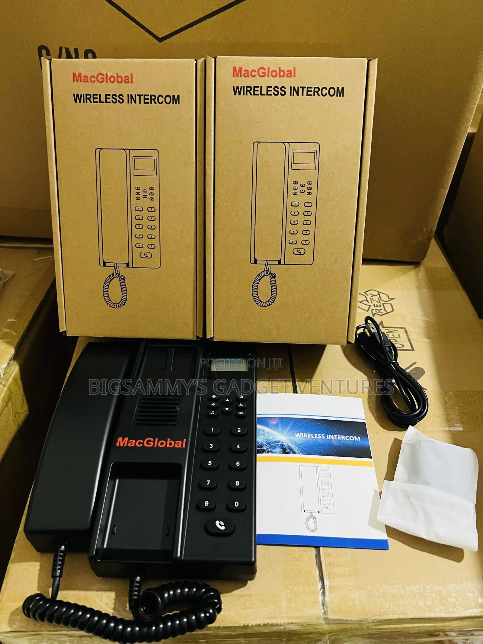 Display Wireless Intercom Phone