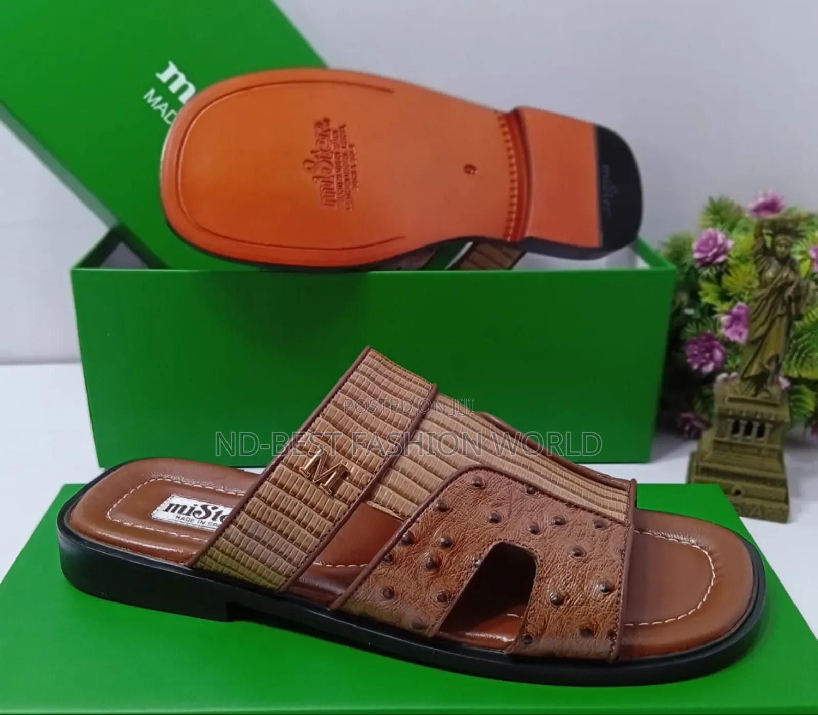 Leather Half Shoe