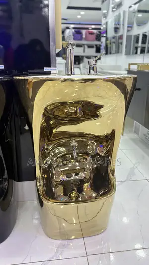 Gold Ablution Basin