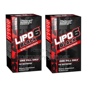Nutrex Lipo6 Black Fat Destroyer Dietary Supplement