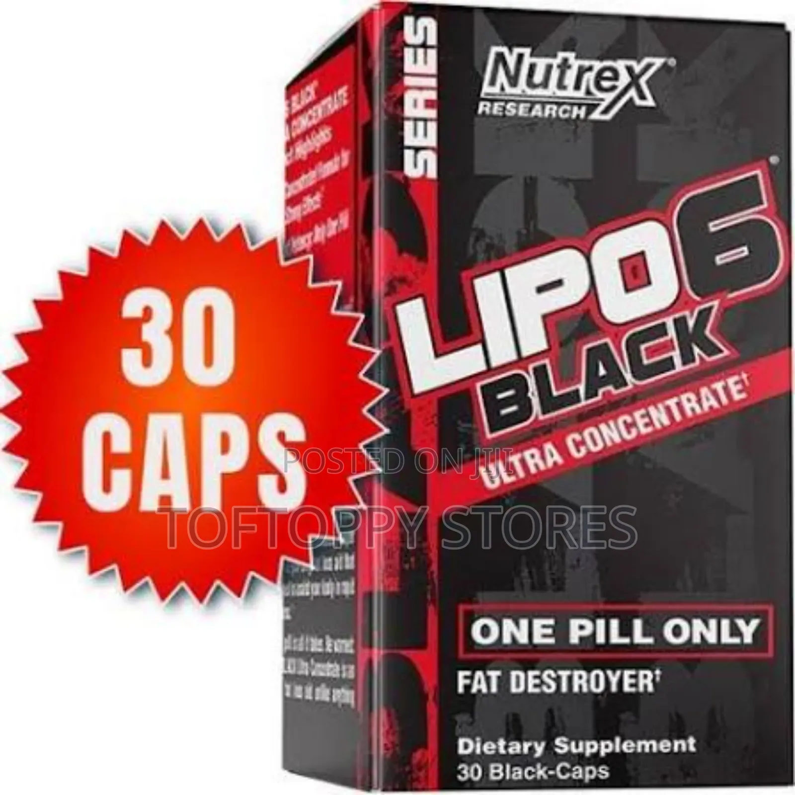 Nutrex Lipo6 Black Fat Destroyer Dietary Supplement