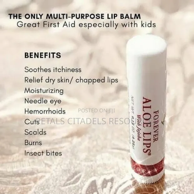 Forever Aloe Lips don siyarwa - Petals Citadels Resources  Farashi:   6,500 a Jiji.ng [Yaba]