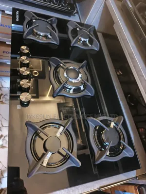Original Polystar Inbuilt Luxury 5 Burners Gas Cooker Hob Automatic
